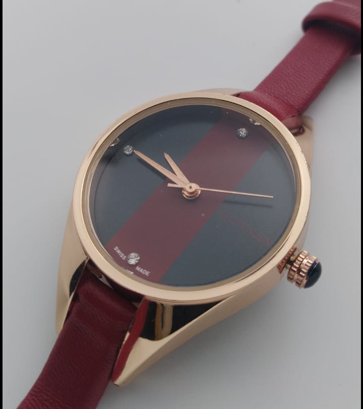 Reloj clon SWISS rojo 