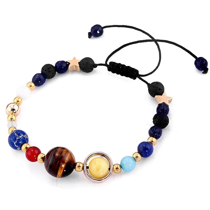 Pulsera Planetas Brazalete Ajustable 