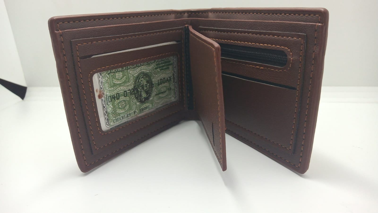 Cartera para caballero Marron